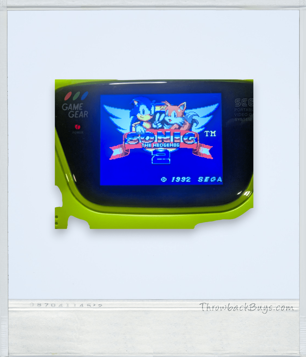 Sonic the Hedgehog 2 - Cartridge (1992) - Game Gear - Tested/Works - Video Games - ThrowbackBuys - Slaqr Retro Gaming & Collectibles
