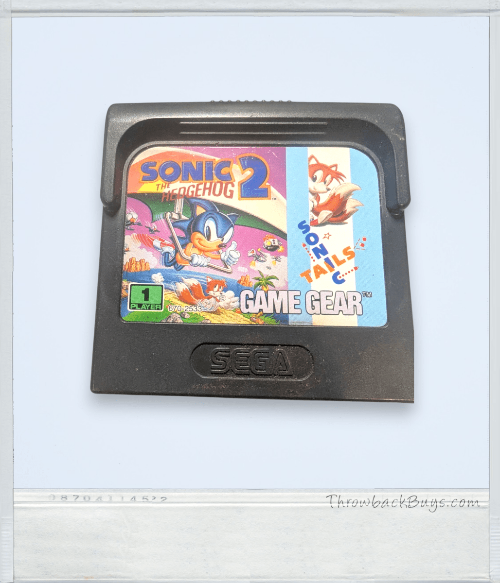Sonic the Hedgehog 2 - Sega Game Gear - 1992 (Tested/Working/Label on back) - Video Games - ThrowbackBuys - Slaqr Retro Gaming & Collectibles