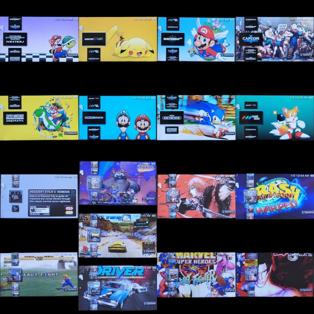 Sony PSP PlayStation Portable 1001 w 64gb Memory Card and Stand - READ*** - Handheld Consoles - ThrowbackBuys - A N E 1 Stop Shop