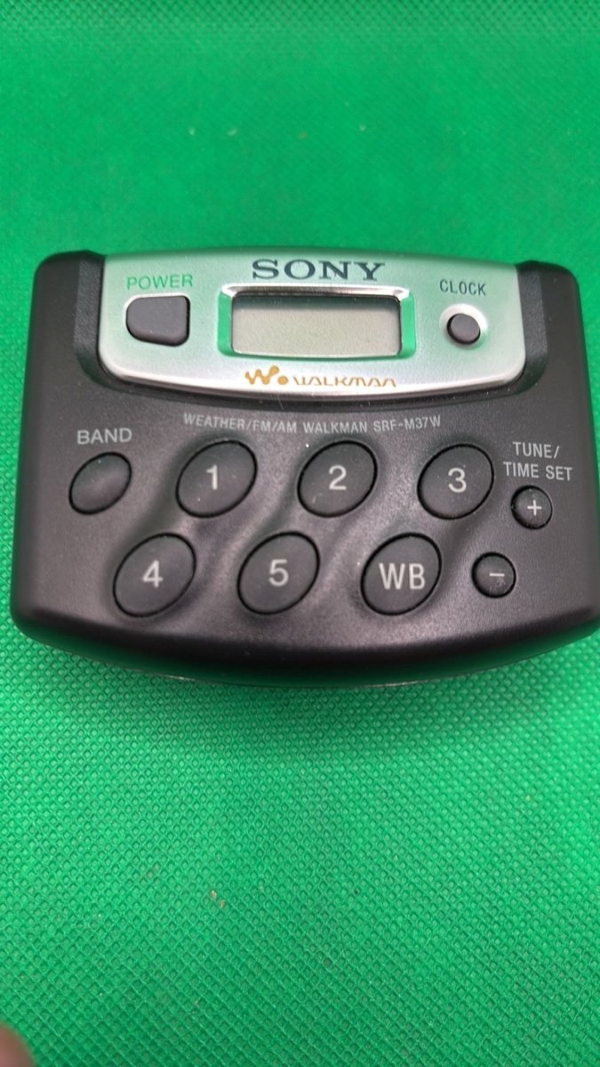Sony SRF - M37W Walkman Digital Tuning Weather/FM/AM Stereo Radio - AM/FM Radio - ThrowbackBuys - The 80's Guy