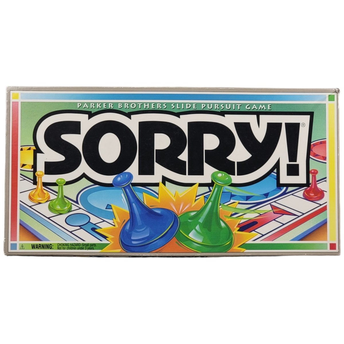 Sorry Parker Brothers Slide Pursuit Game No. 00390 - 1992 COMPLETE** - Board Games - ThrowbackBuys - A N E 1 Stop Shop