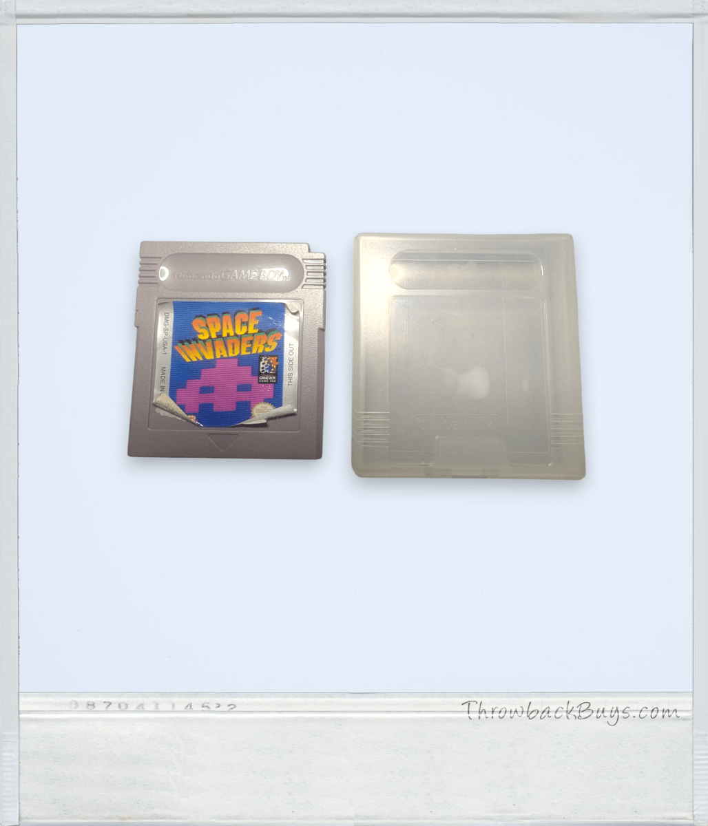 Space Invaders - Gameboy - 1994 (Tested/Working) - Video Games - ThrowbackBuys - Slaqr Retro Gaming & Collectibles