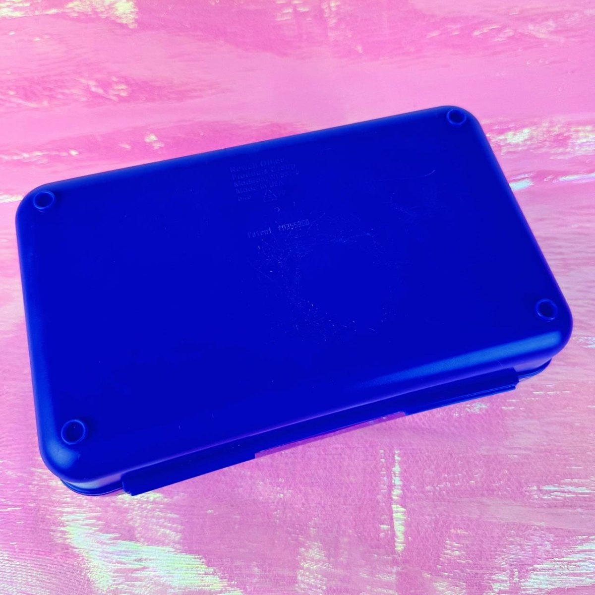 Spacemaker Pencil Box - 90s Plastic Organizer - Paper Goods - ThrowbackBuys - Starbunnyvintage