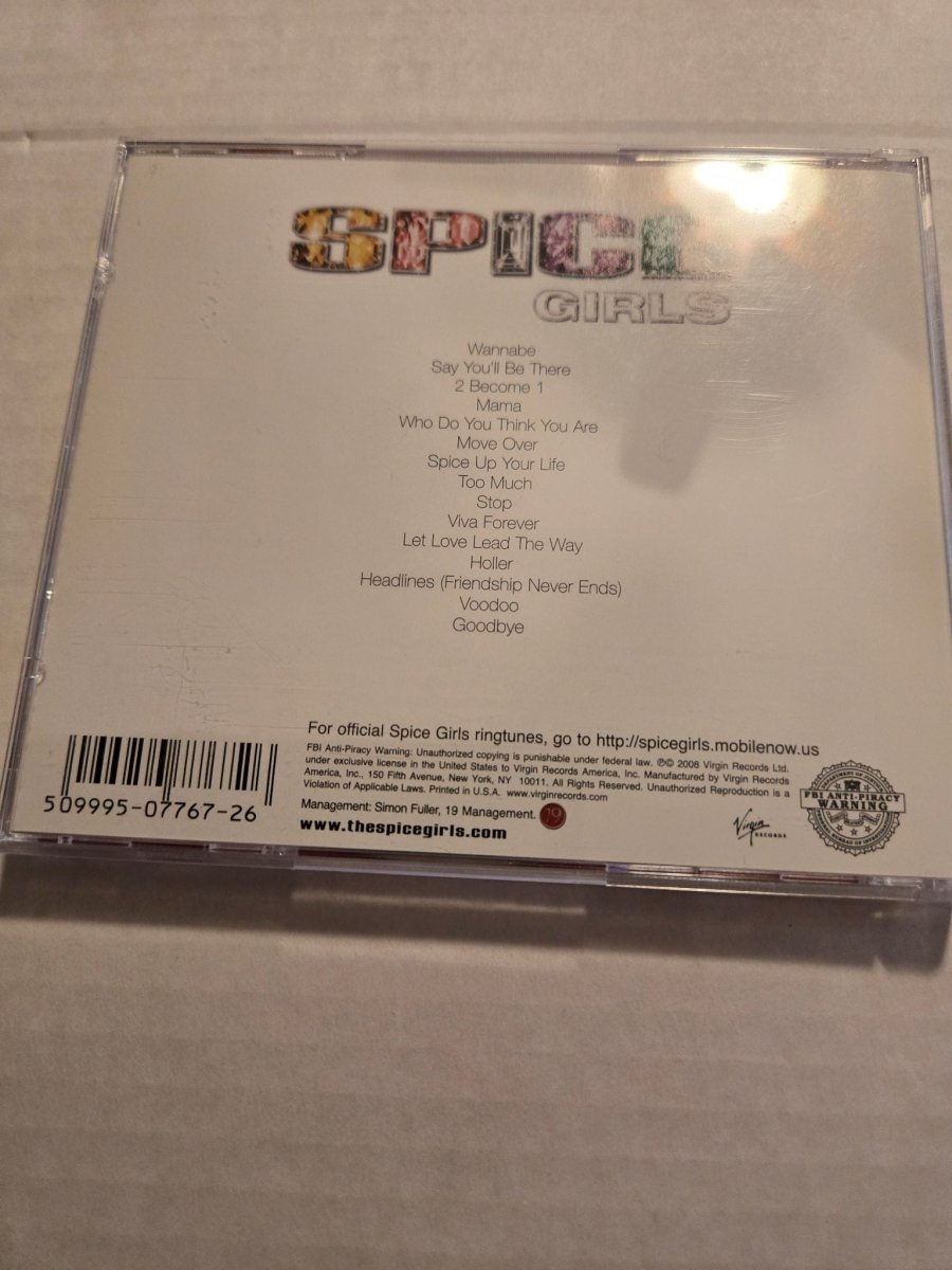 Spice Girls Greatest Hits CD - CDs - ThrowbackBuys -Amanda's Awesome Finds