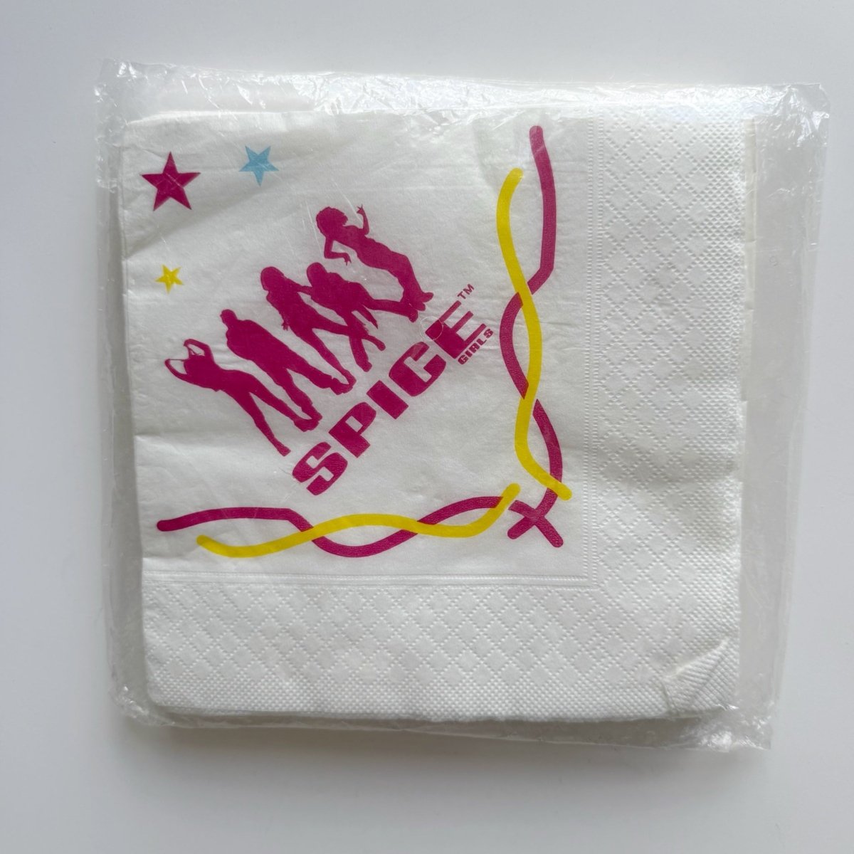 Spice Girls Party Napkins 1997 Posh Sporty Baby Ginger Sporty Birthday - Party Favors - ThrowbackBuys - Nostalgicepisodes
