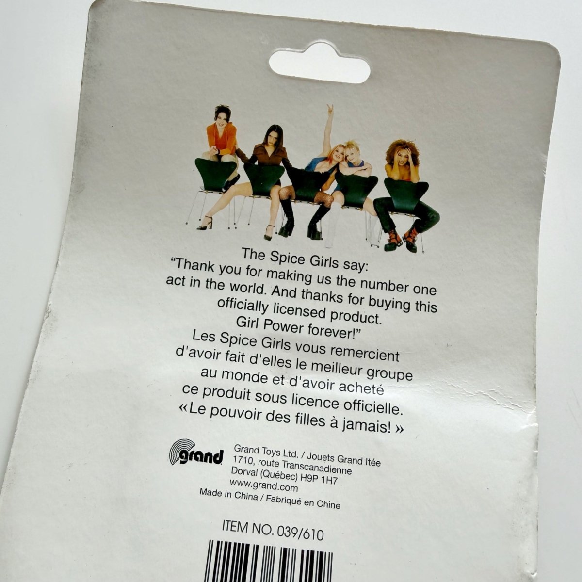 Spice Girls Photo Key Ring Keychain 1997 Baby Posh Ginger Scary Sporty - Accessories - ThrowbackBuys - Nostalgicepisodes
