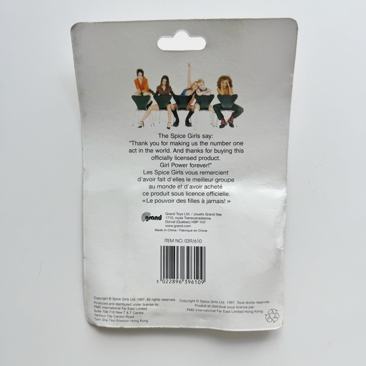 Spice Girls Photo Key Ring Keychain 1997 Baby Posh Ginger Scary Sporty - Accessories - ThrowbackBuys - Nostalgicepisodes