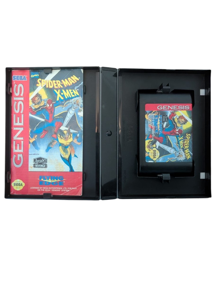 Spiderman/X-men: Arcade's Revenge - Sega Genesis - (1994) - Complete in Box - Video Games - ThrowbackBuys -Slaqr Retro Gaming & Collectibles