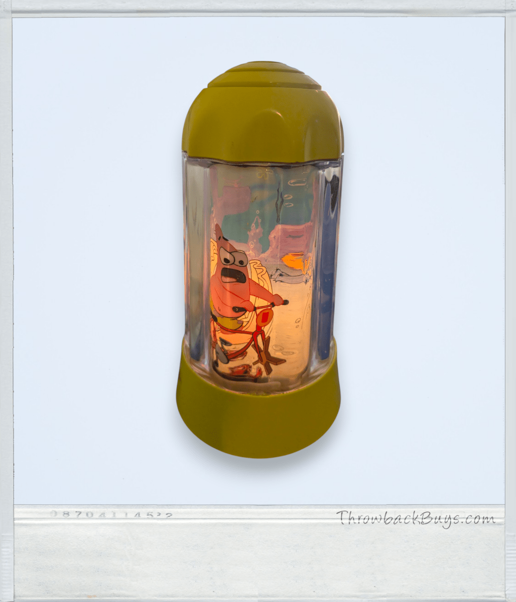 SpongeBob SquarePants 14" Motion Spinning Light - Up Lamp (2002) - Tested/Works - Lighting - ThrowbackBuys - Slaqr Retro Gaming & Collectibles