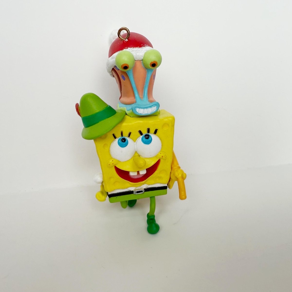 Spongebob Squarepants Christmas Ornament 2004 Santa's Spongy Helper - Ornaments - ThrowbackBuys - NostalgicEpisodes