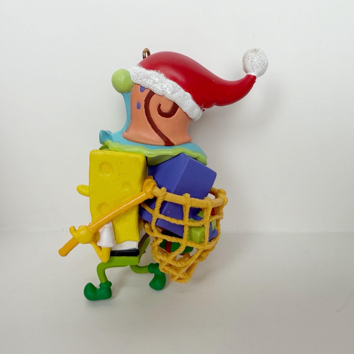 Spongebob Squarepants Christmas Ornament 2004 Santa's Spongy Helper - Ornaments - ThrowbackBuys - NostalgicEpisodes