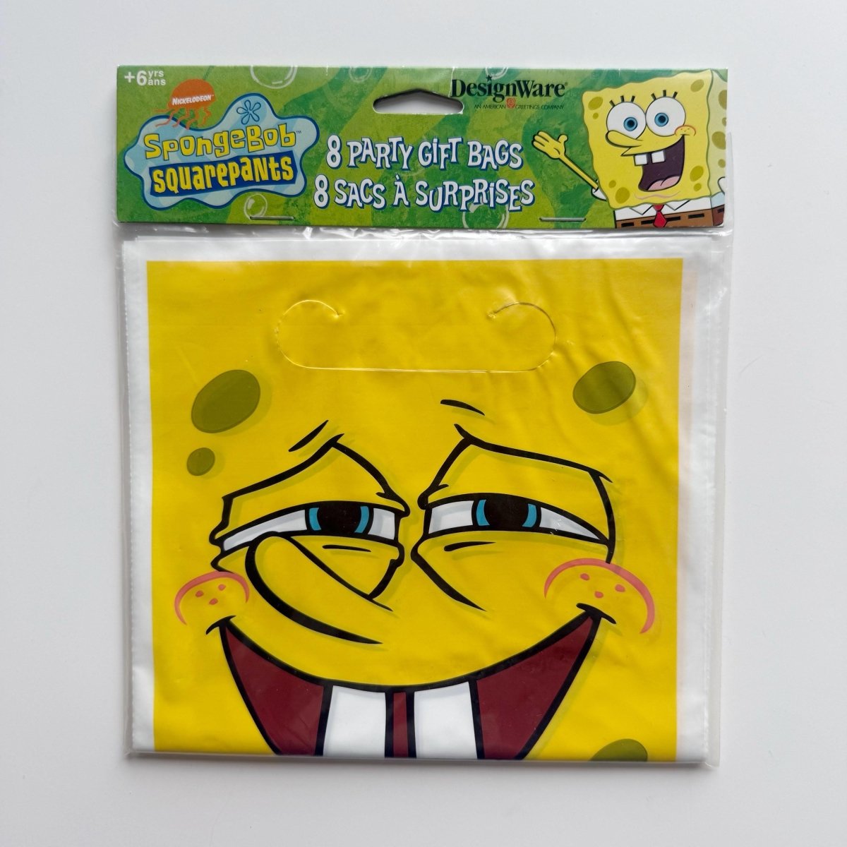 Spongebob Squarepants Party Gift Bags - Sinclair - ThrowbackBuys - NostalgicEpisodes