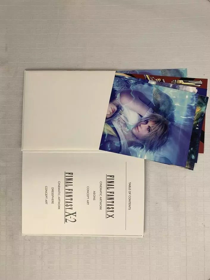 Square Enix Sony PlayStation 3 Final Fantasy X/X2 Limited Edition Game & Book - Video Games - ThrowbackBuys - ResellerDoor