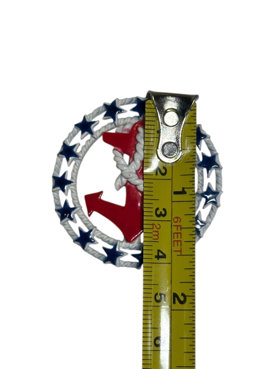 Star Anchor Brooch by RNK Nautical Pin 1980’s - Pins - ThrowbackBuys - Abunnysvintageco