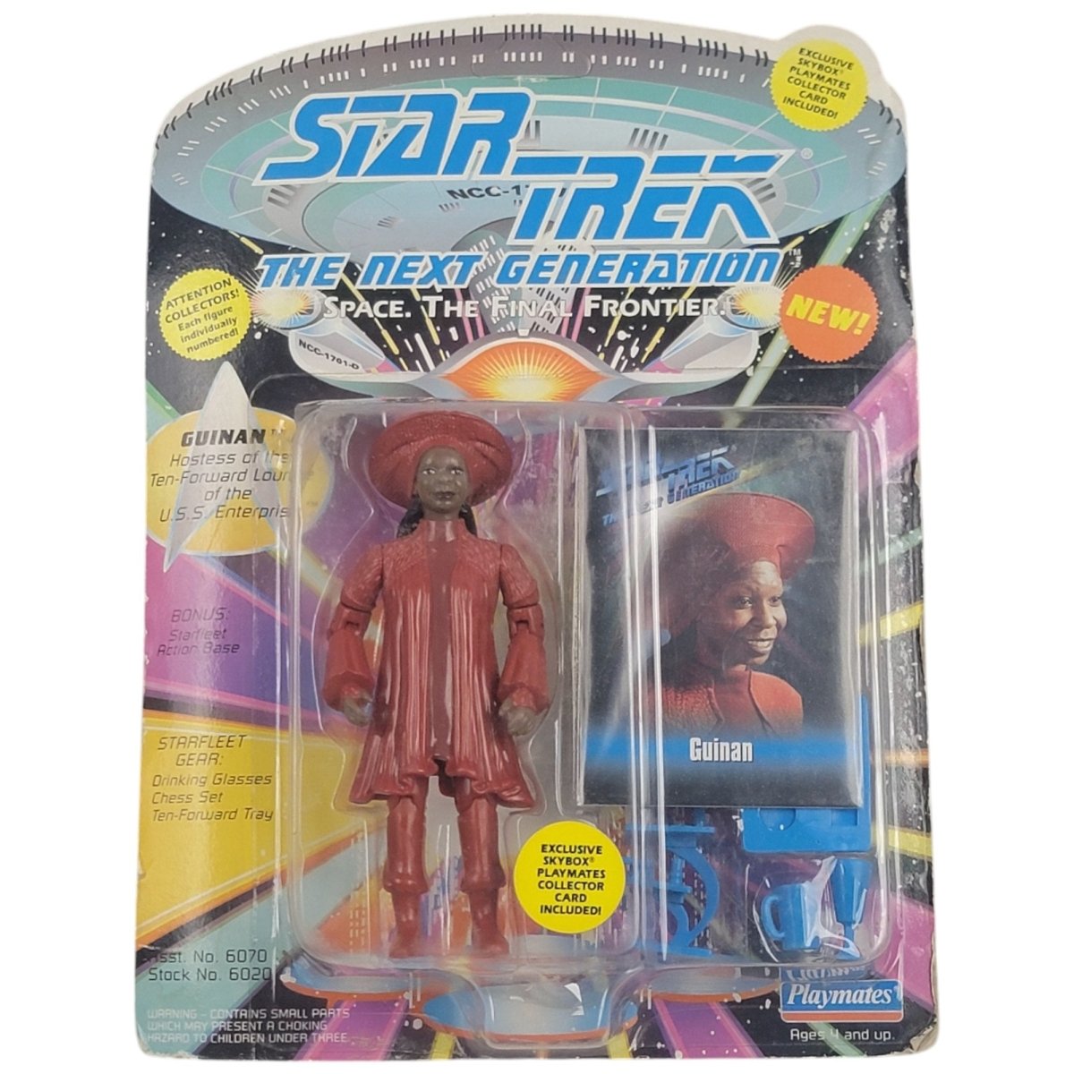 Star Trek The Next Generation Guinan Figure Playmates 1993 - Action Figures & Collectibles - ThrowbackBuys - A N E 1 Stop Shop