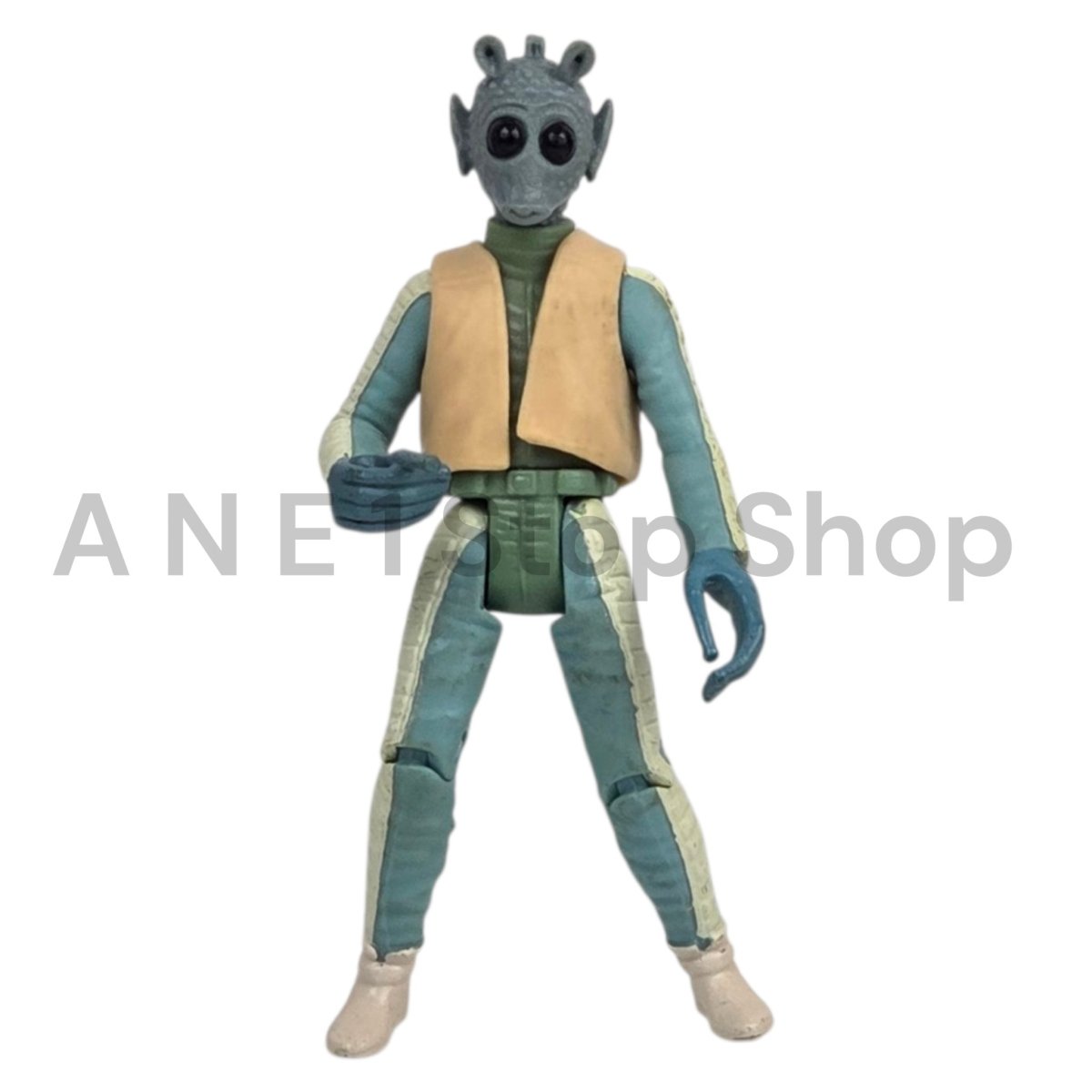 Star Wars 1999 - The Power of the Force Greedo 3.75" Figure Hasbro - Action Figures & Collectibles - ThrowbackBuys - A N E 1 Stop Shop