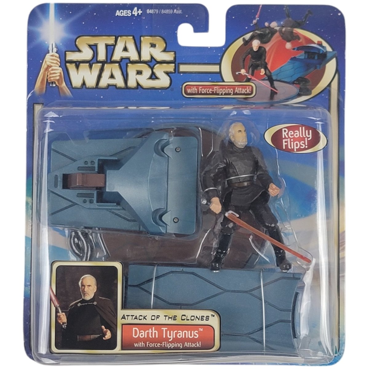 Star Wars Attack of the Clones Darth Tyranus Figure - Hasbro 2001 - Action Figures & Collectibles - ThrowbackBuys - A N E 1 Stop Shop