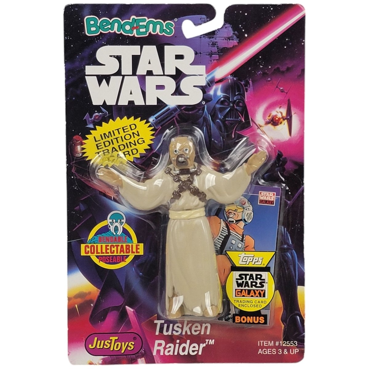 Star Wars Bend - Ems Chewbacca, Luke Skywalker & Tusken Raider - Lucasfilm 1993 - Action Figures & Collectibles - ThrowbackBuys - A N E 1 Stop Shop