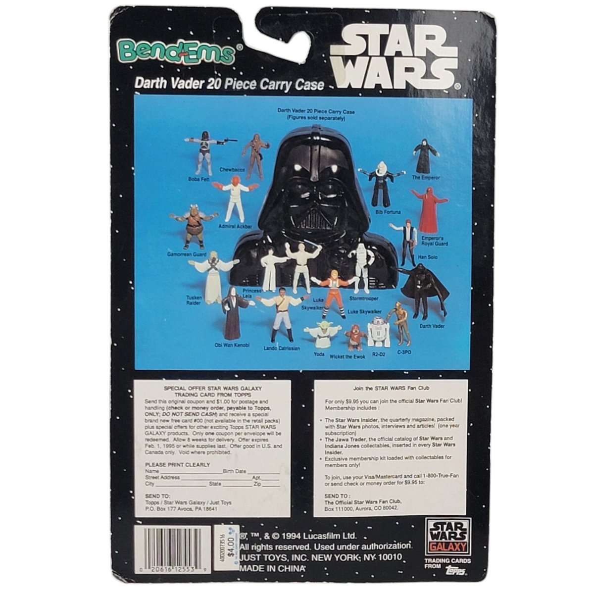 Star Wars Bend - Ems Chewbacca, Luke Skywalker & Tusken Raider - Lucasfilm 1993 - Action Figures & Collectibles - ThrowbackBuys - A N E 1 Stop Shop