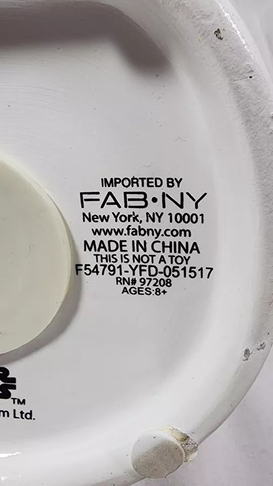 Star Wars Lucas Film Storm Trooper Head Ceramic Piggy Bank Coin Jar 7" White - Collectible Toys - ThrowbackBuys - ResellerDoor