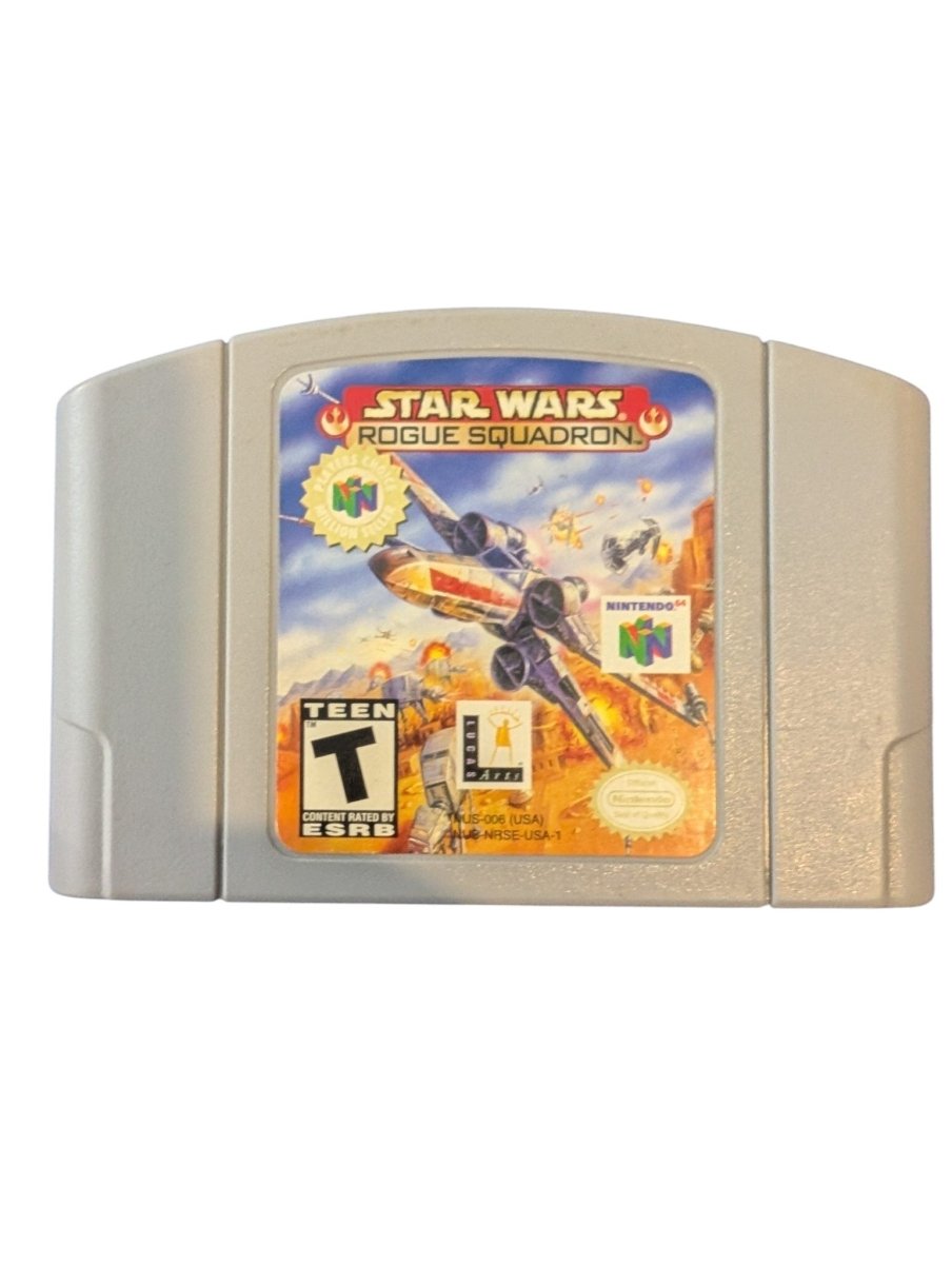 Star Wars: Rogue Squadron - Nintendo 64 (N64) - 1998 - Tested/Works - Video Games - ThrowbackBuys -Slaqr Retro Gaming & Collectibles