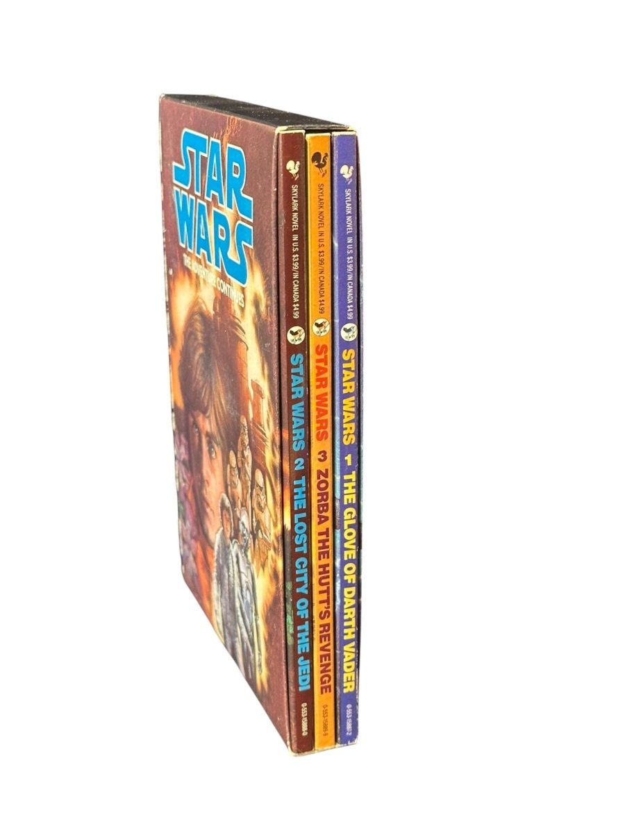 STAR WARS: The Adventure Continues Books - Bantam Skylark Box Set of 3 - Books - ThrowbackBuys - Abunnysvintageco
