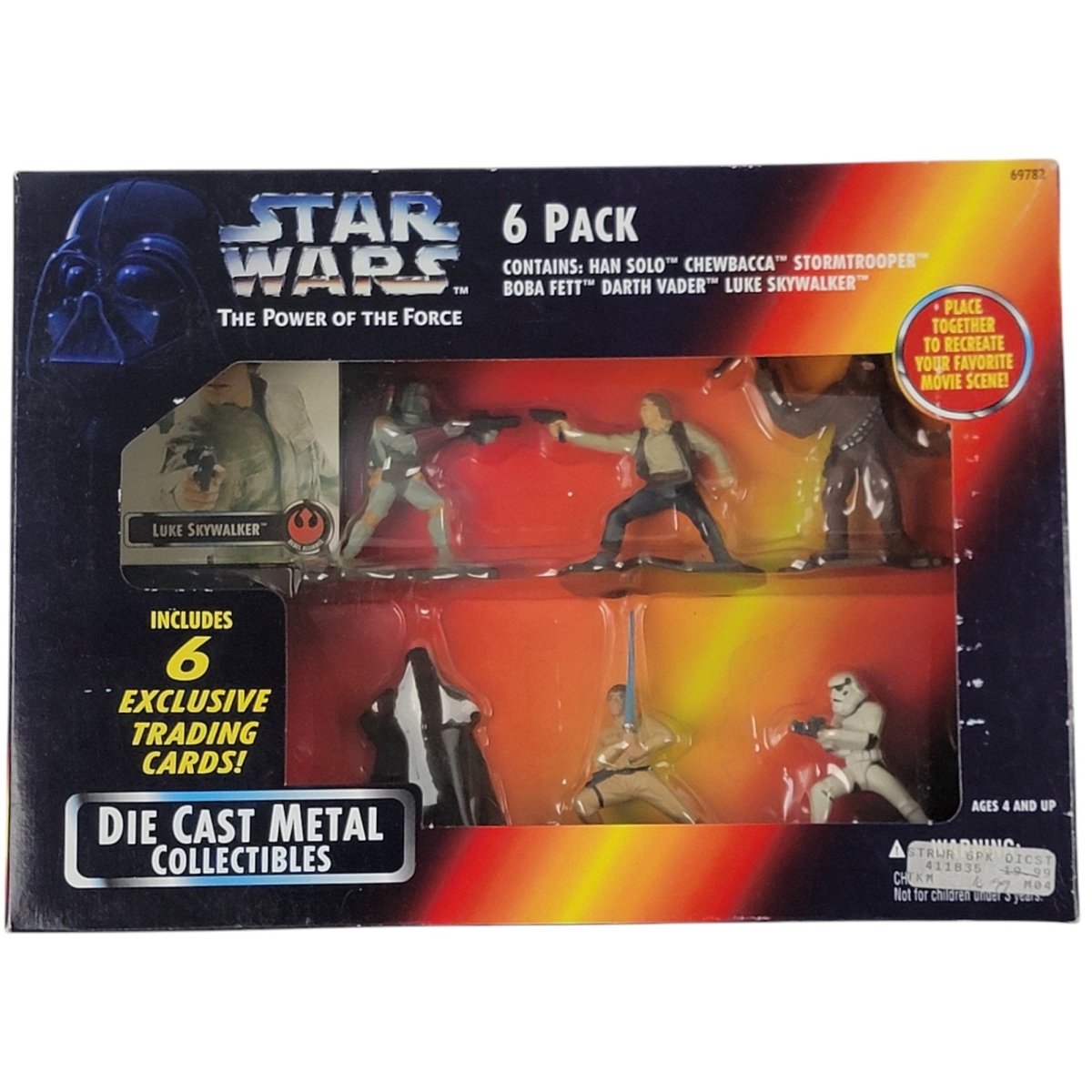 Star Wars The Power of the Force 6 Pack Die Cast Metal Collectibles 1995 - Action Figures & Collectibles - ThrowbackBuys - A N E 1 Stop Shop
