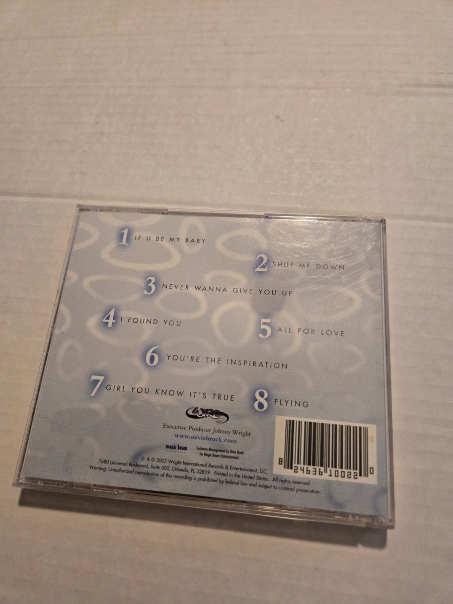 Stevie Brock Self Titled Enhanced CD - CDs - ThrowbackBuys -Amanda's Awesome Finds