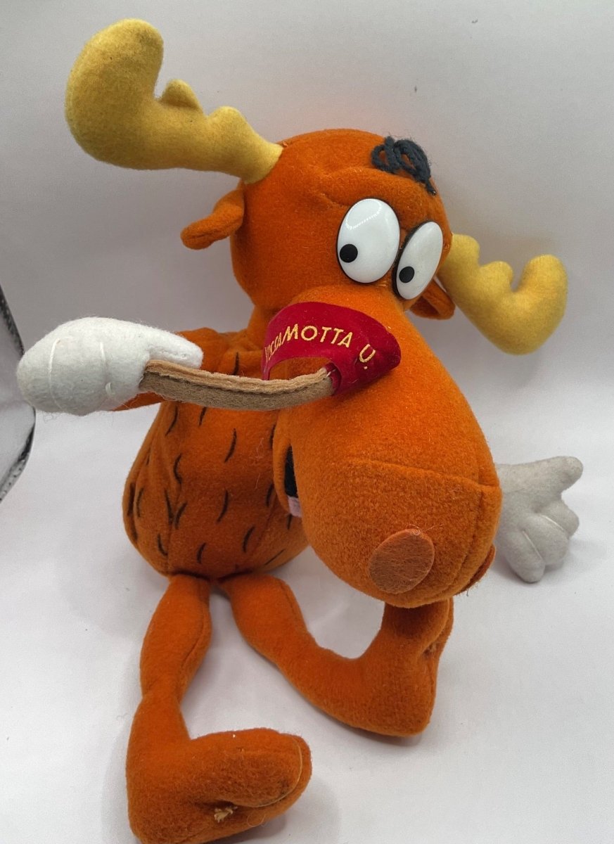 Stuffins Vintage 1999 Adventures Of Rocky & Bullwinkle J Moose 9" Plush - Plushies - ThrowbackBuys -Just_in_collections