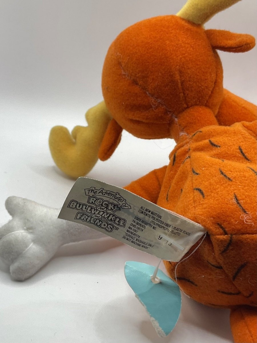 Stuffins Vintage 1999 Adventures Of Rocky & Bullwinkle J Moose 9" Plush - Plushies - ThrowbackBuys -Just_in_collections