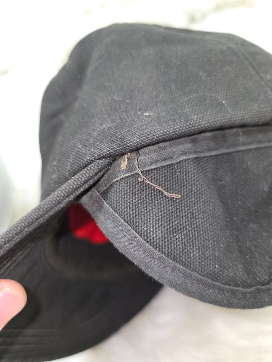 Super Cool Carhartt Vintage Hat Cap Made in USA Size Large Ear Flaps - Hats - ThrowbackBuys - The Thrifty Gypsyy Shop
