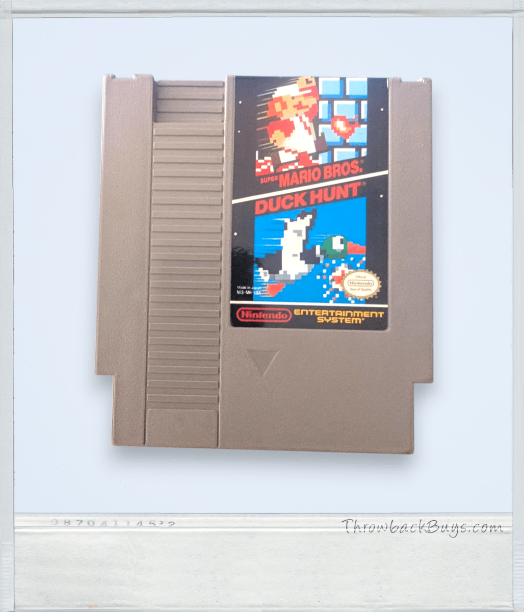 Super Mario Bros./Duck Hunt - Cartridge (1988) - NES - Tested/Works - Video Games - ThrowbackBuys - Slaqr Retro Gaming & Collectibles