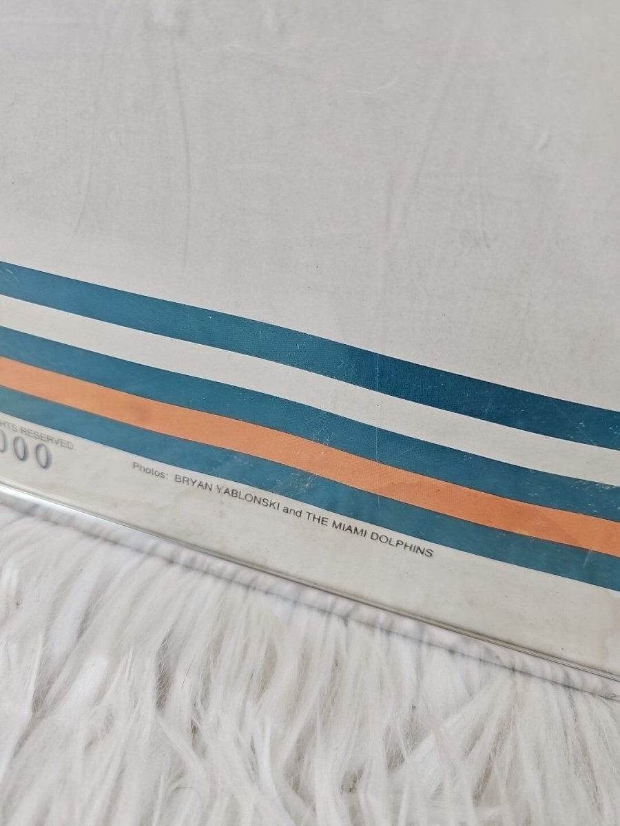 Super Rare Dan Marino Signed Framed 36 x 24in Miami Dolphins Photo 696/5000 - Sports Memorabilia - ThrowbackBuys - The Thrifty Gypsyy Shop
