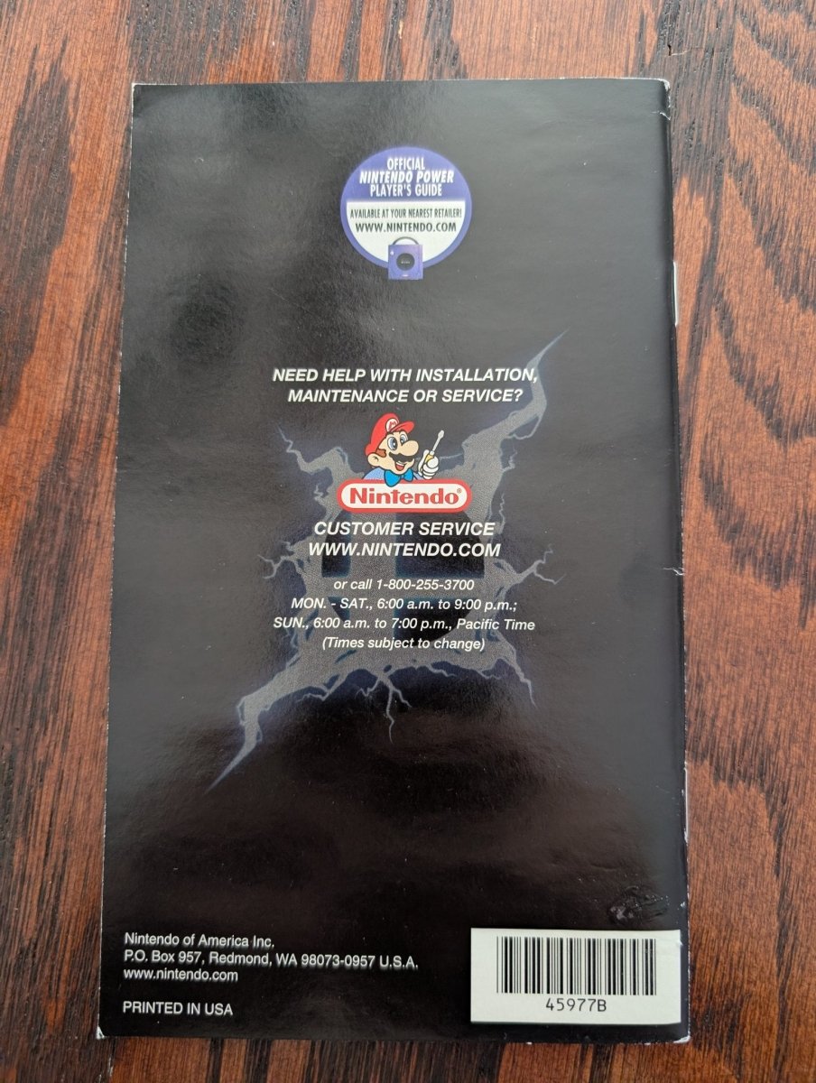 Super Smash Brothers Melee (2001) - Nintendo GameCube - MANUAL ONLY - Video Game Accessories - ThrowbackBuys - Slaqr Retro Gaming & Collectibles