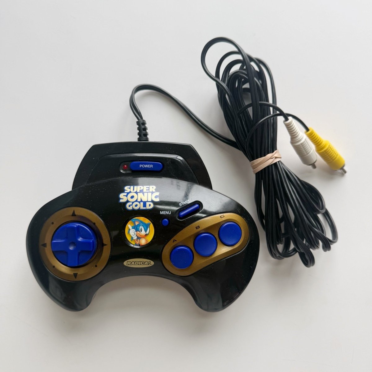 Super Sonic Gold Plug and Play Game 2005 Radica Games LTD - Video Games - ThrowbackBuys - Nostalgicepisodes