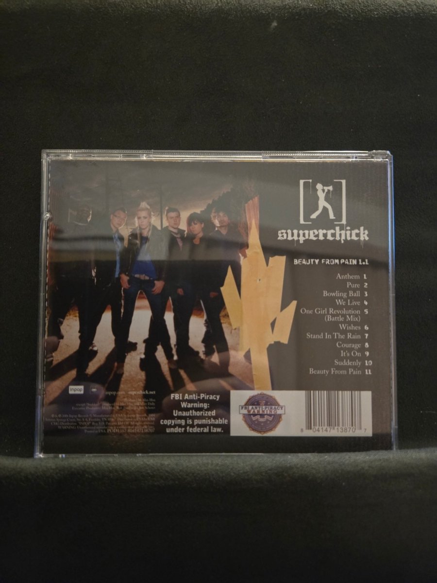 Superchick Beauty From Pain 1.1 CD - CDs - ThrowbackBuys -Amanda's Awesome Finds