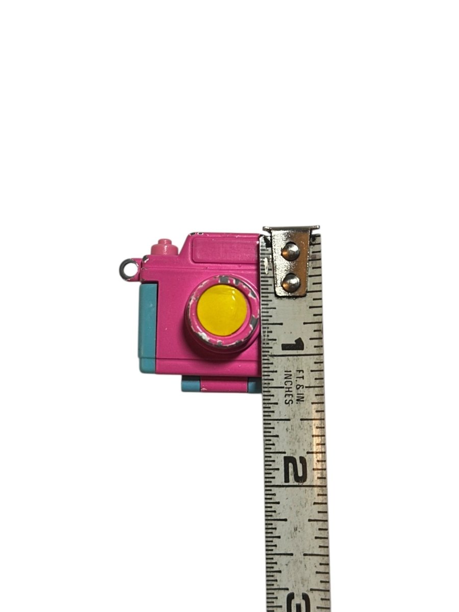 SWEET SECRETS Metal Pink Camera Beddy Bye Bear Keychain Charm 1985 GALOOB - Action Figures & Collectibles - ThrowbackBuys - Abunnysvintageco