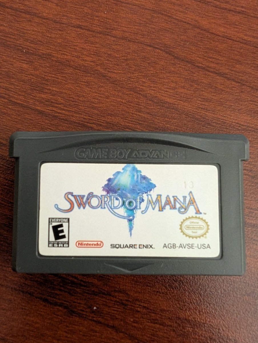 Sword of Mana (2003) - Gameboy Advance - AUTHENTIC/TESTED/CLEANED - Video Games - ThrowbackBuys - Slaqr Retro Gaming & Collectibles