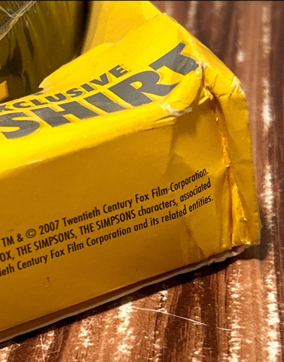 T Shirt Exclusive The Simpsons Movie 2007 Doughnut New Factory Sealed Vintage - Shirts - ThrowbackBuys - Raybar121
