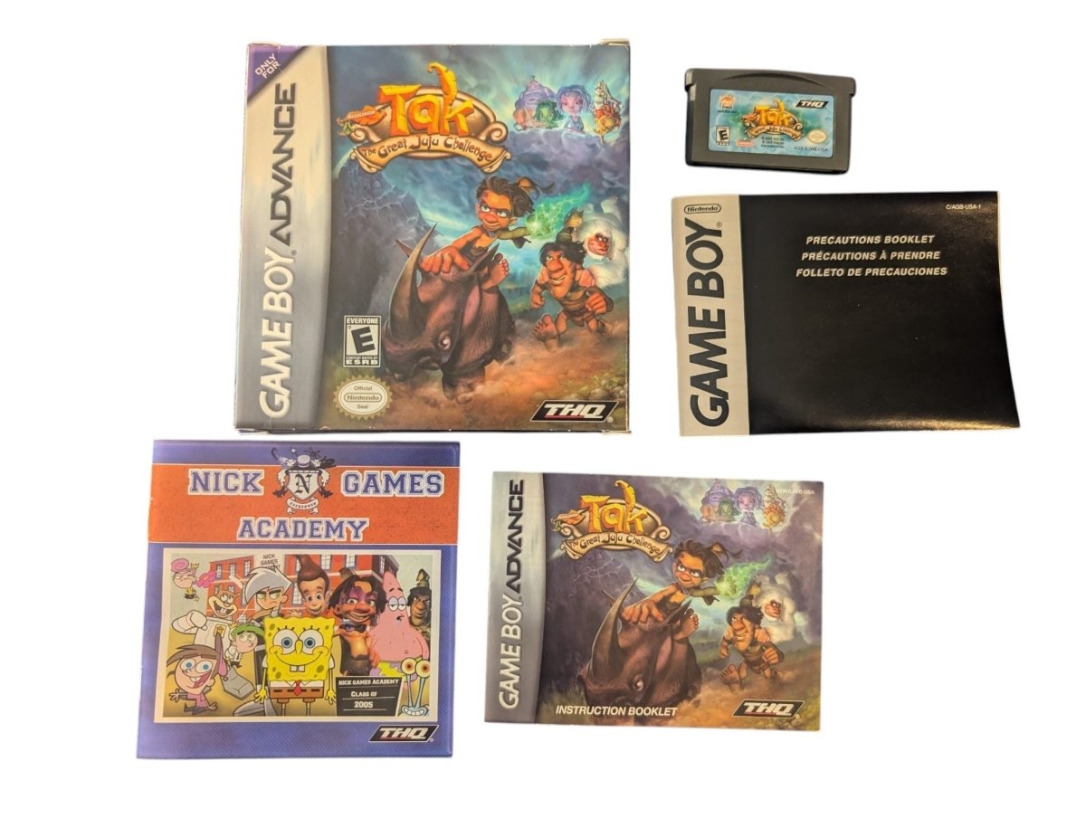 Tak: The Great Juju Challenge - Gameboy Advance - Complete in Box (CIB) - (2005) - Video Games - ThrowbackBuys -Slaqr Retro Gaming & Collectibles