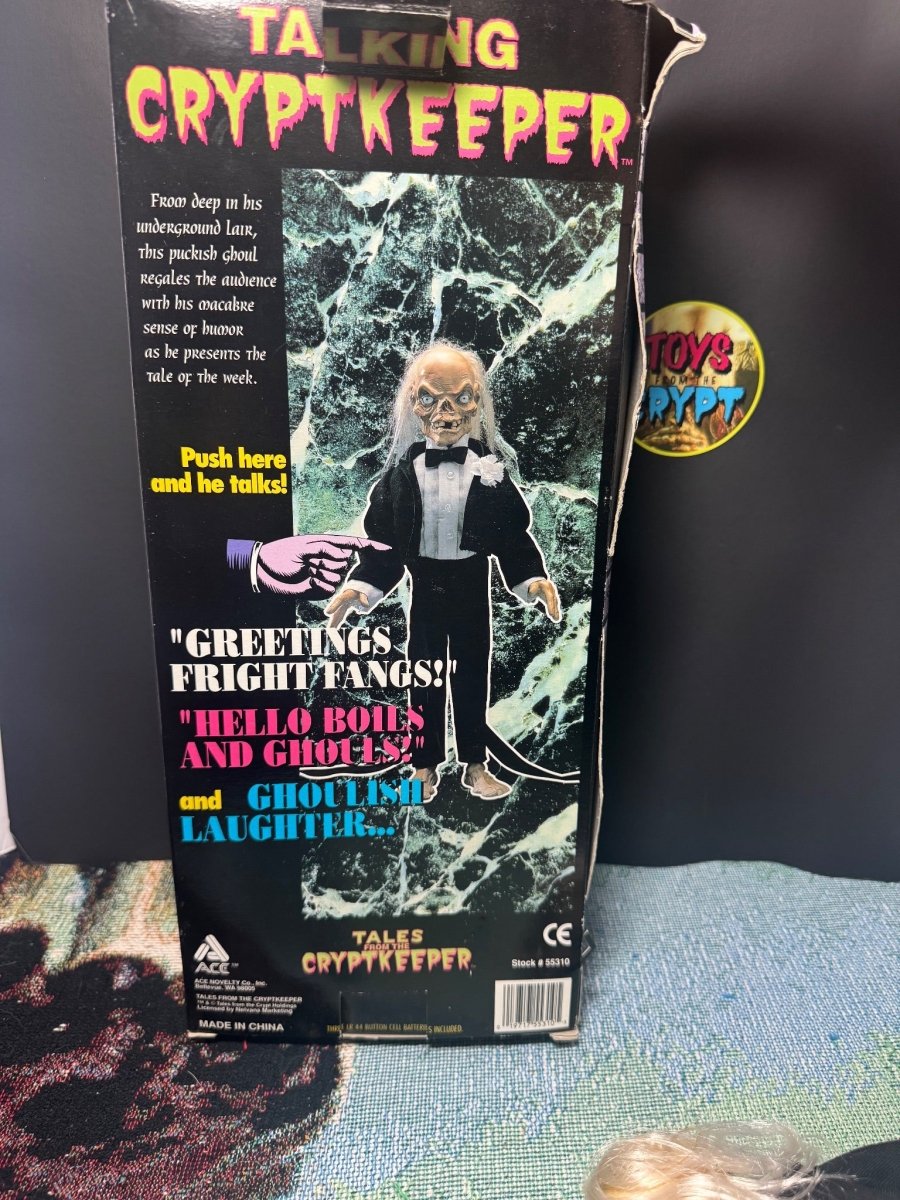 Tales From the Cryptkeeper Talking Crytkeeper - Action Figures & Collectibles - ThrowbackBuys -toys from the crypt