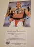 Tatanka Red Hair Autographed Photo With COA - Sports Memorabilia - ThrowbackBuys -Amanda's Awesome Finds