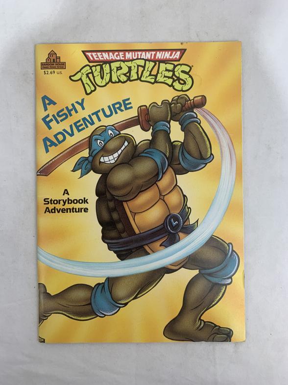 Teenage Mutant Ninja Turtles A Fishy Adventure by Eastman, Laird - Books - ThrowbackBuys - ResellerDoor