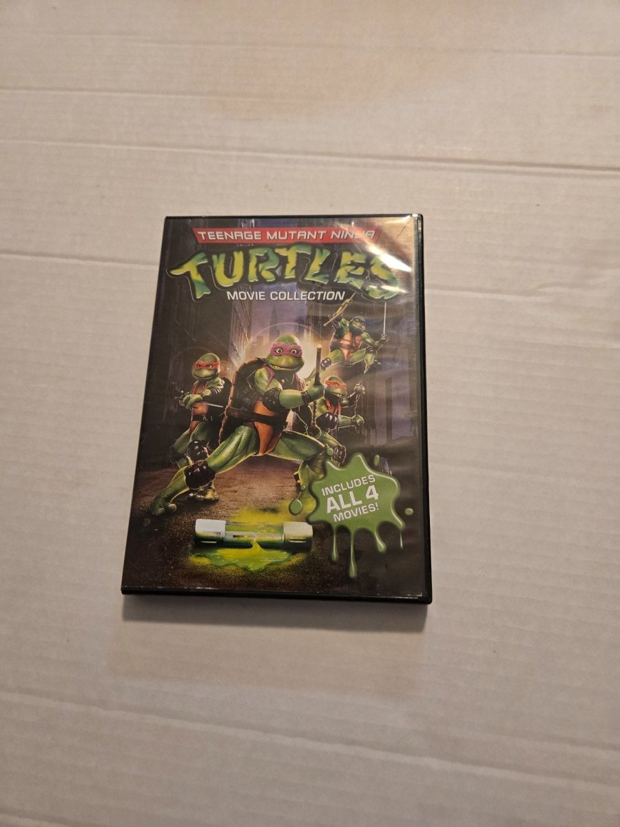 Teenage Mutant Ninja Turtles Movie Collection DVD 4 Disc Set - DVD - ThrowbackBuys - Amanda's Awesome Finds