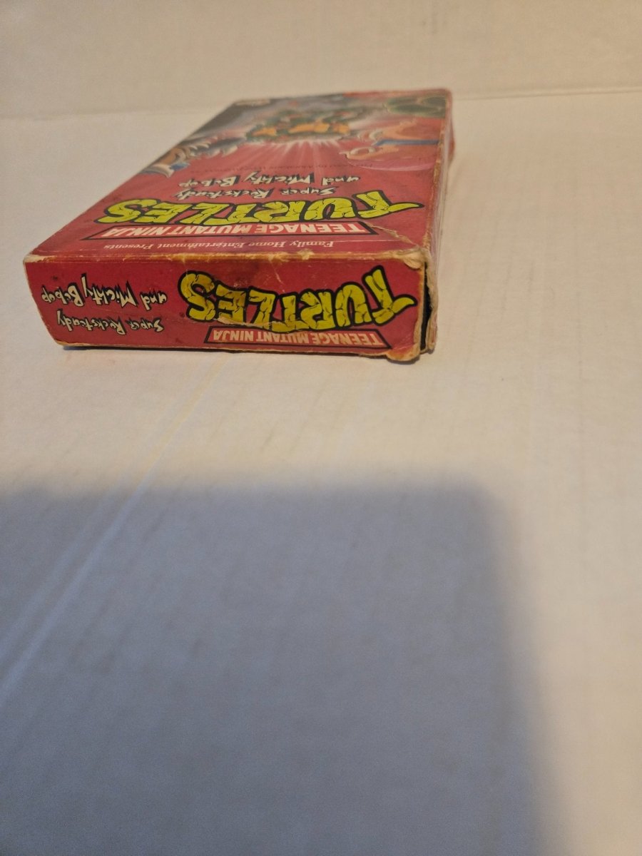 Teenage Mutant Ninja Turtles Super Rocksteady and Mighty Bebop VHS - VHS - ThrowbackBuys - Amanda's Awesome Finds