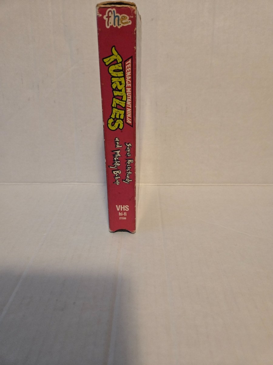 Teenage Mutant Ninja Turtles Super Rocksteady and Mighty Bebop VHS - VHS - ThrowbackBuys - Amanda's Awesome Finds