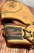 Thalco Deep Pocket Brown Leather Baseball Glove Vintage RARE Made In Japan - Sports Memorabilia - ThrowbackBuys - Raybar121