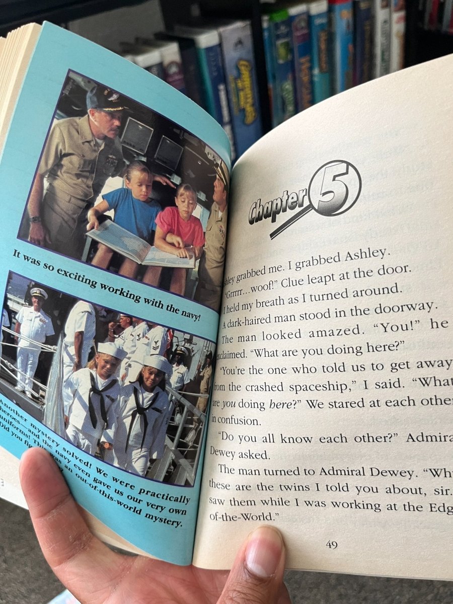 The Adventures of Mary - Kate and Ashley the Case of the US Navy Adventure - Books - ThrowbackBuys - The Rickstalgia Shop