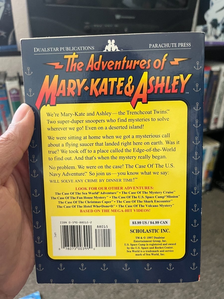 The Adventures of Mary - Kate and Ashley the Case of the US Navy Adventure - Books - ThrowbackBuys - The Rickstalgia Shop