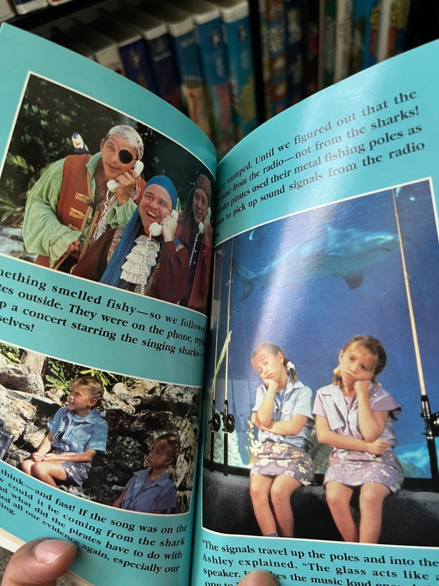 The Adventures of Mary - Kate & Ashley The Case of the Shark Encounter - Books - ThrowbackBuys - The Rickstalgia Shop
